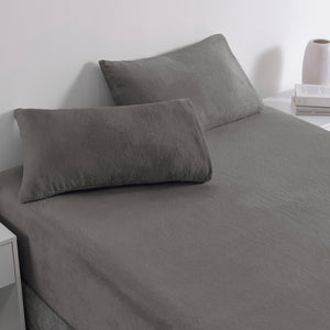 Sábanas Siberia Alpes Gris KING SIZE