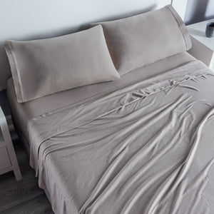 Sábanas Camiseta Gris Glacial KING SIZE