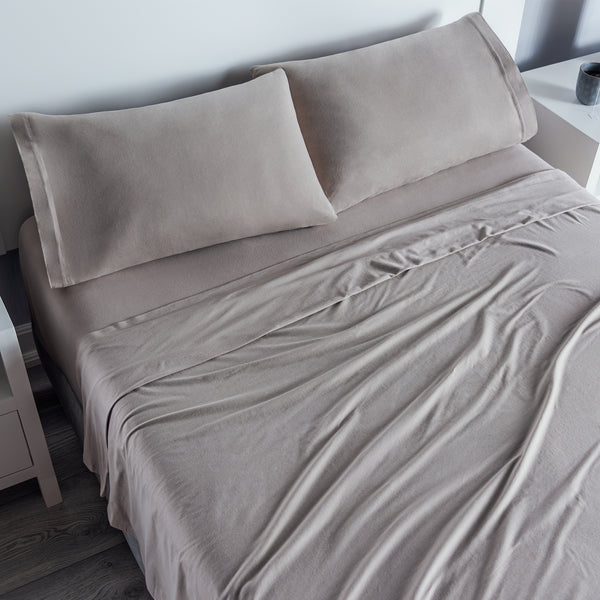 Sábanas Camiseta Gris Glacial KING SIZE