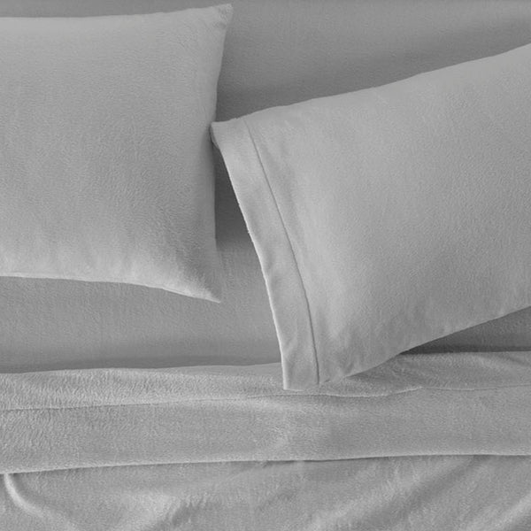 Sábanas Polar Gris KING SIZE