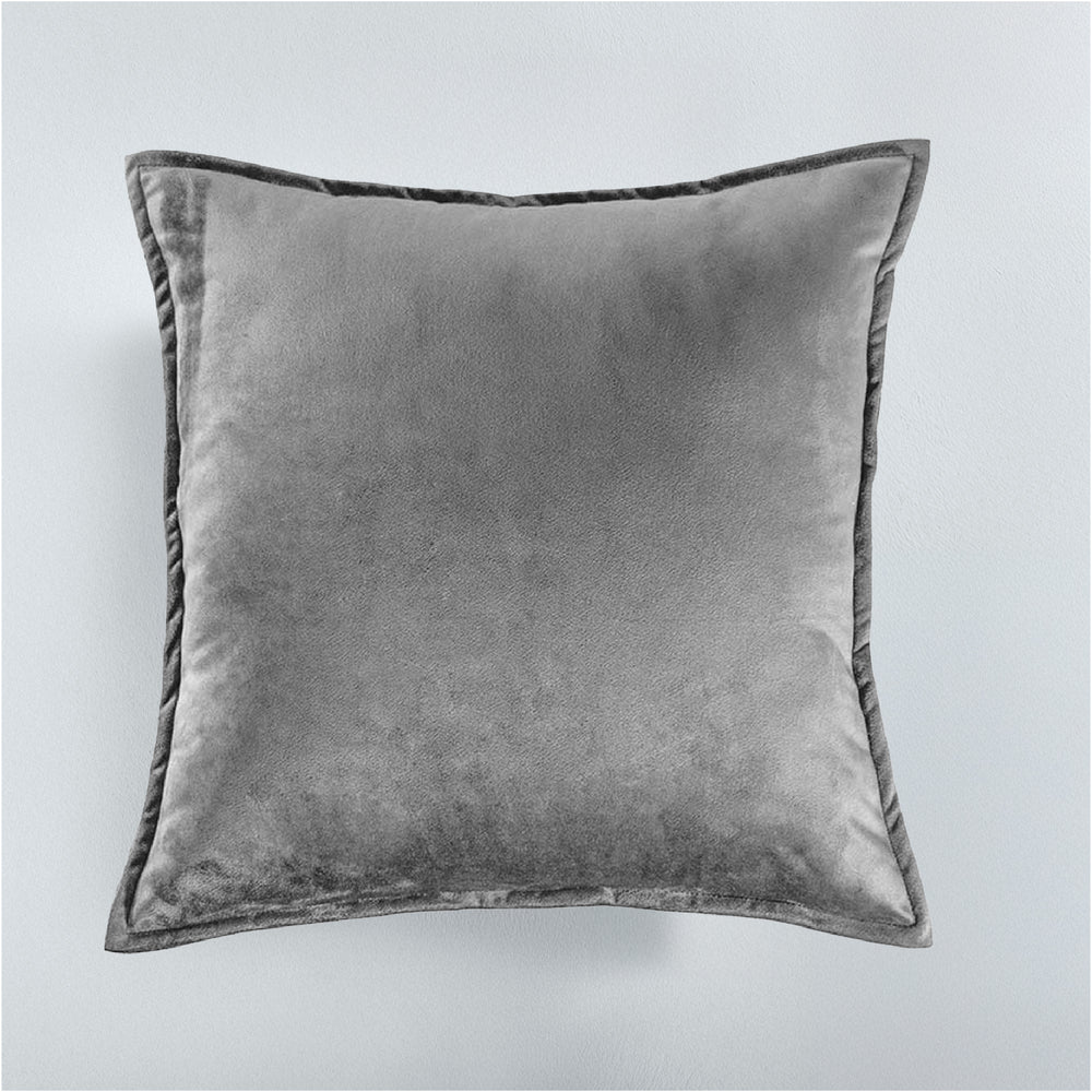 Funda De Cojín Velvet Gris UNITALLA