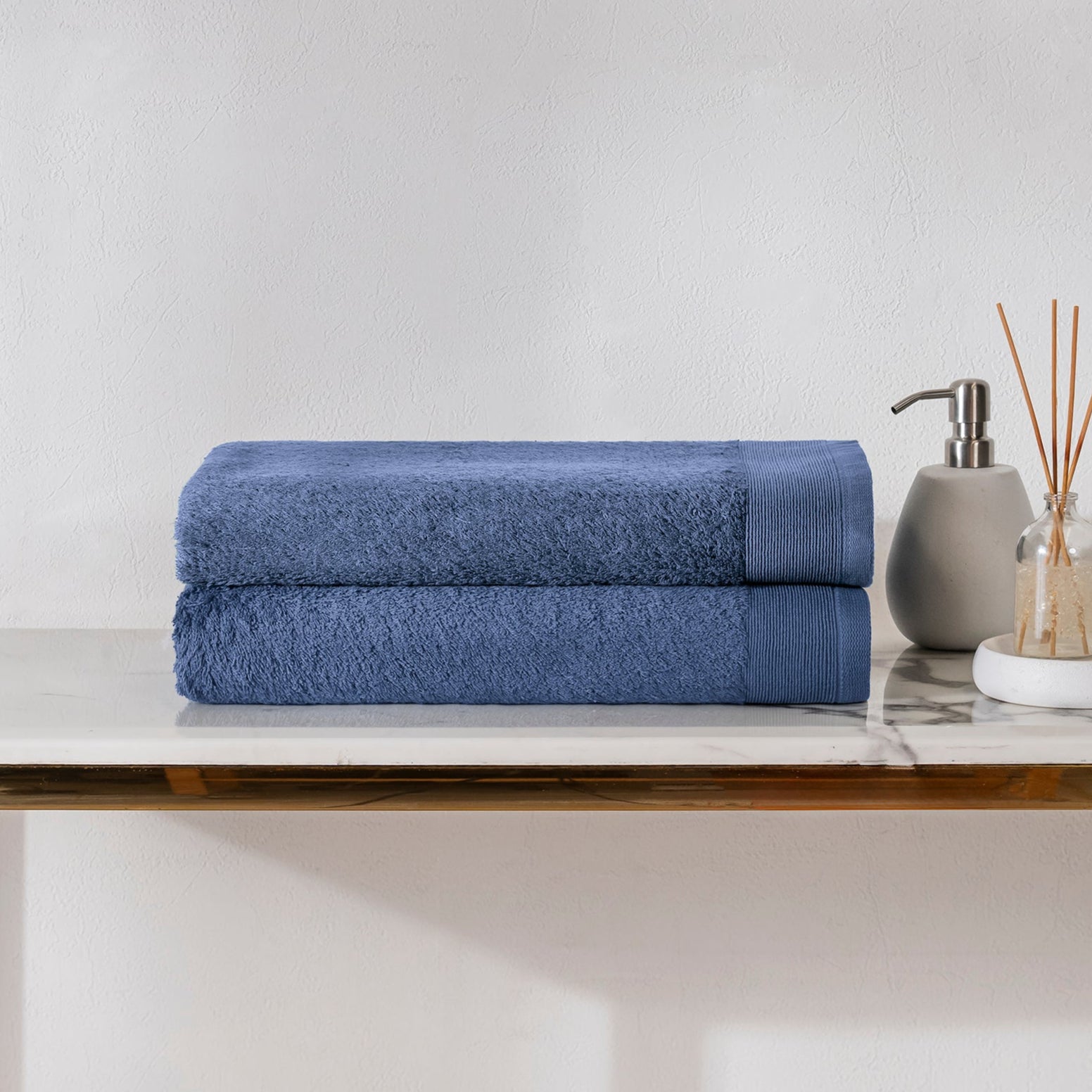 Toalla Modal Azul BAÑO