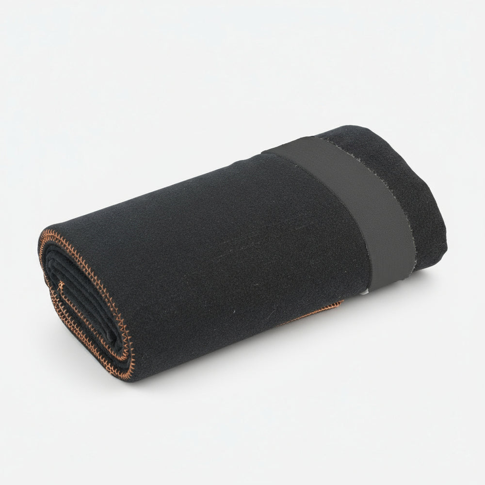 Toalla Microsport Negro 1/2 BAÑO