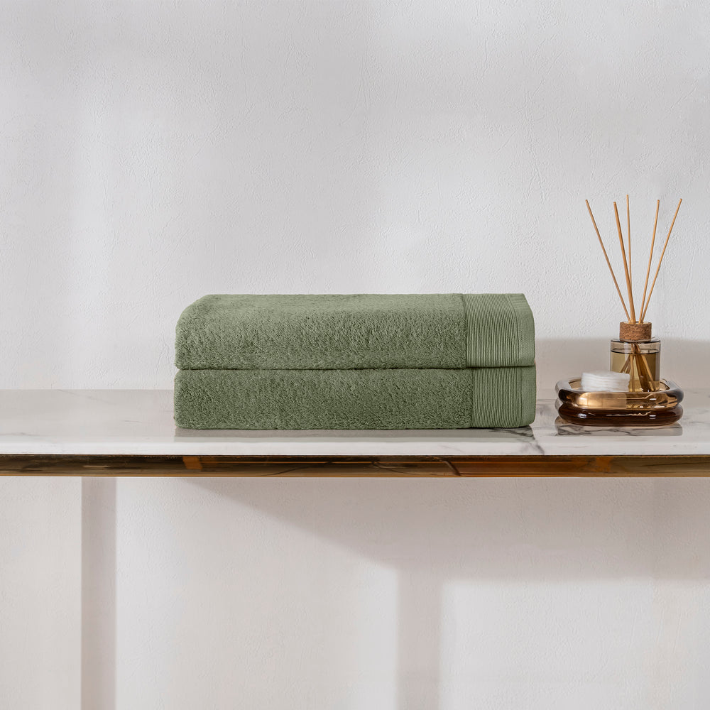 Toalla Modal Verde BAÑO