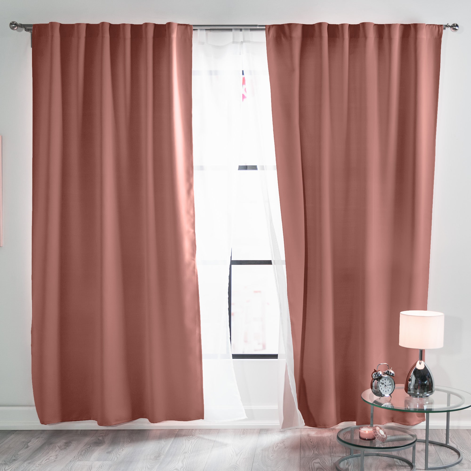 Cortinas Blackout Catania Deep Rose CORTA