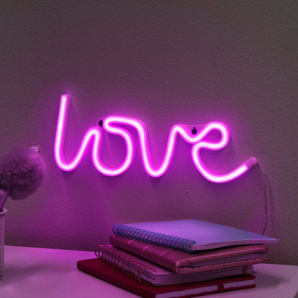 Iluminación Adorno Led Love UNI