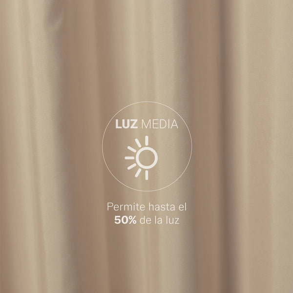 Cortinas Viasoft Almond