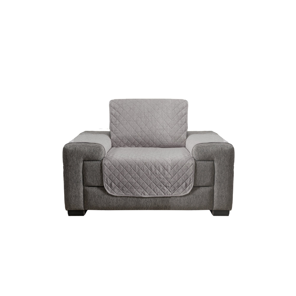 Protector De Sala Gris Neutral LOVESEAT