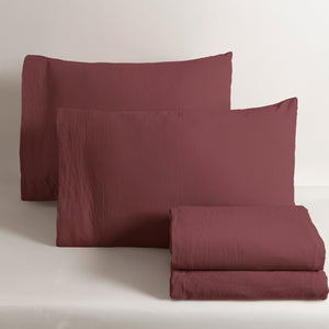 Sábanas Viasoft Washed Blush KS