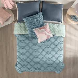 Edredón Nuut Celeste MAT