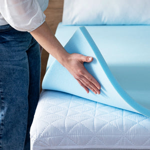 Protector De Colchón Colchoneta Memory Foam KS