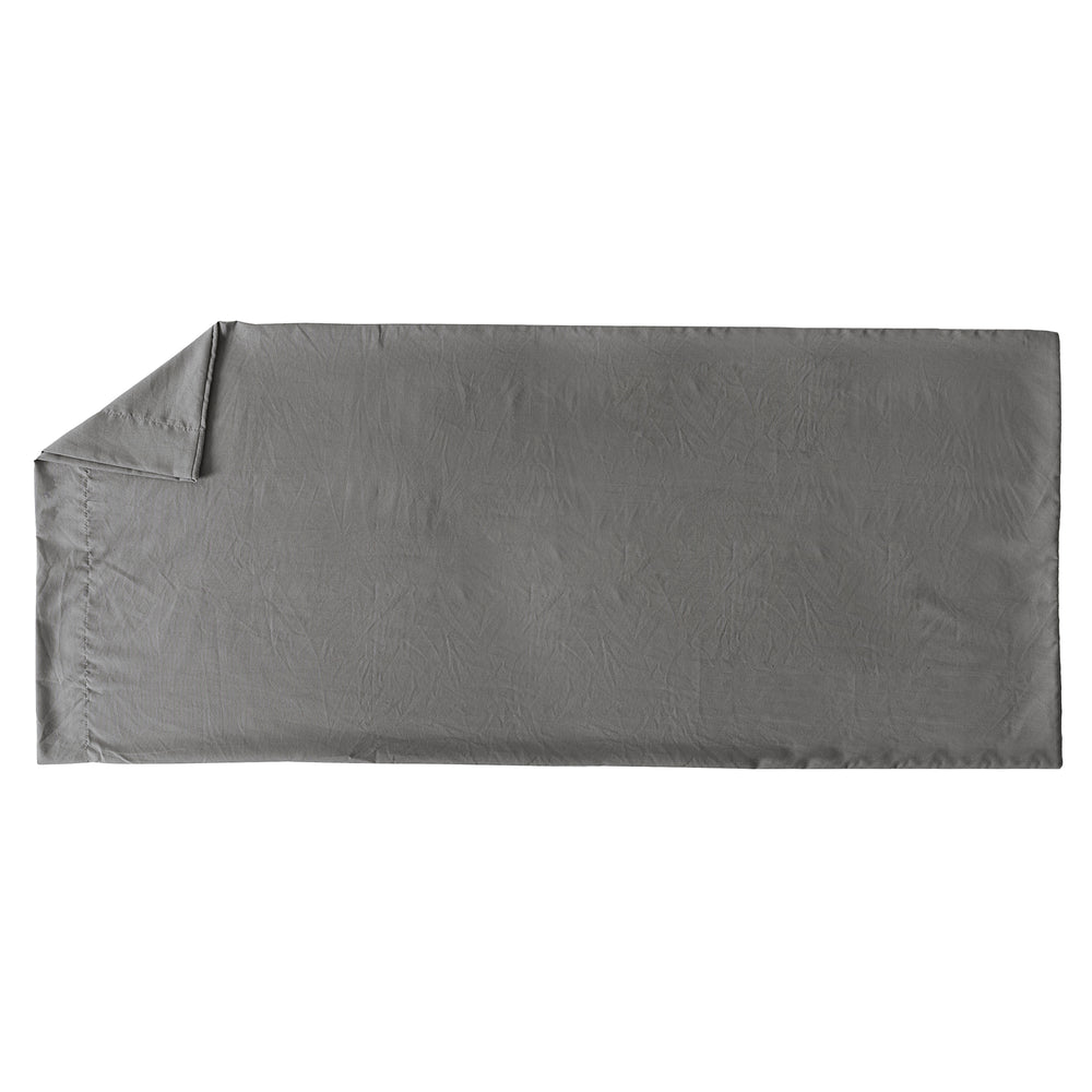 Fundas De Almohada Washed Gris STD