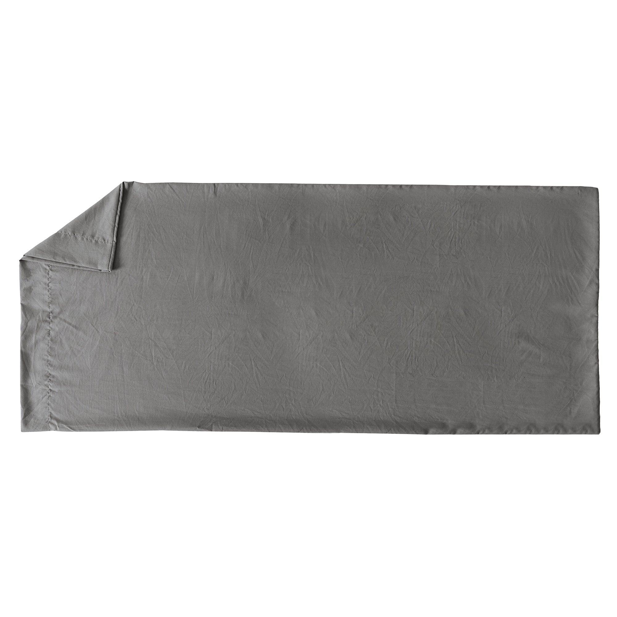 Fundas De Almohada Washed Gris KS