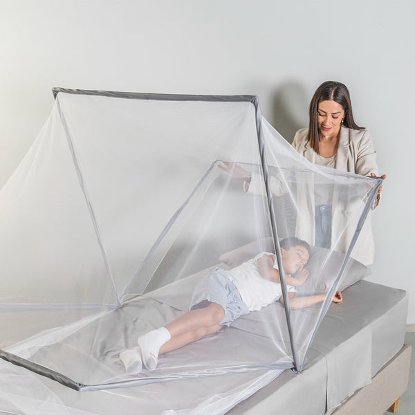 Mosquitero Plegable Gris MAT