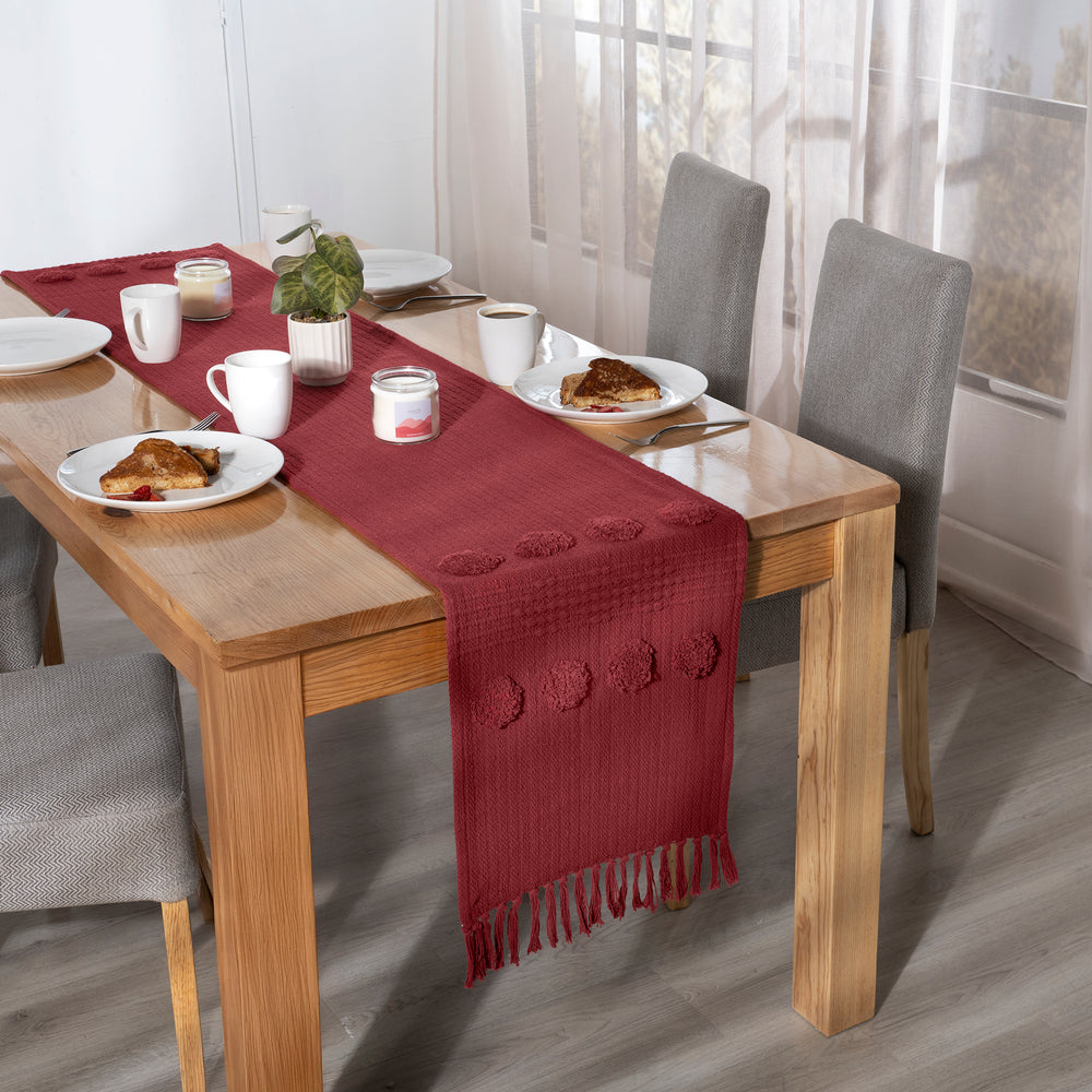 CAMINO DE MESA MUMBAI ROJO GDE