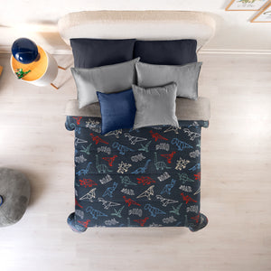 COBERTOR INVERNAL JURASICO MAT/IND XL