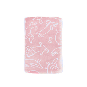 ACCESORIO DE MASCOTA COBERTOR MASCOTA ROSA FRAZADA
