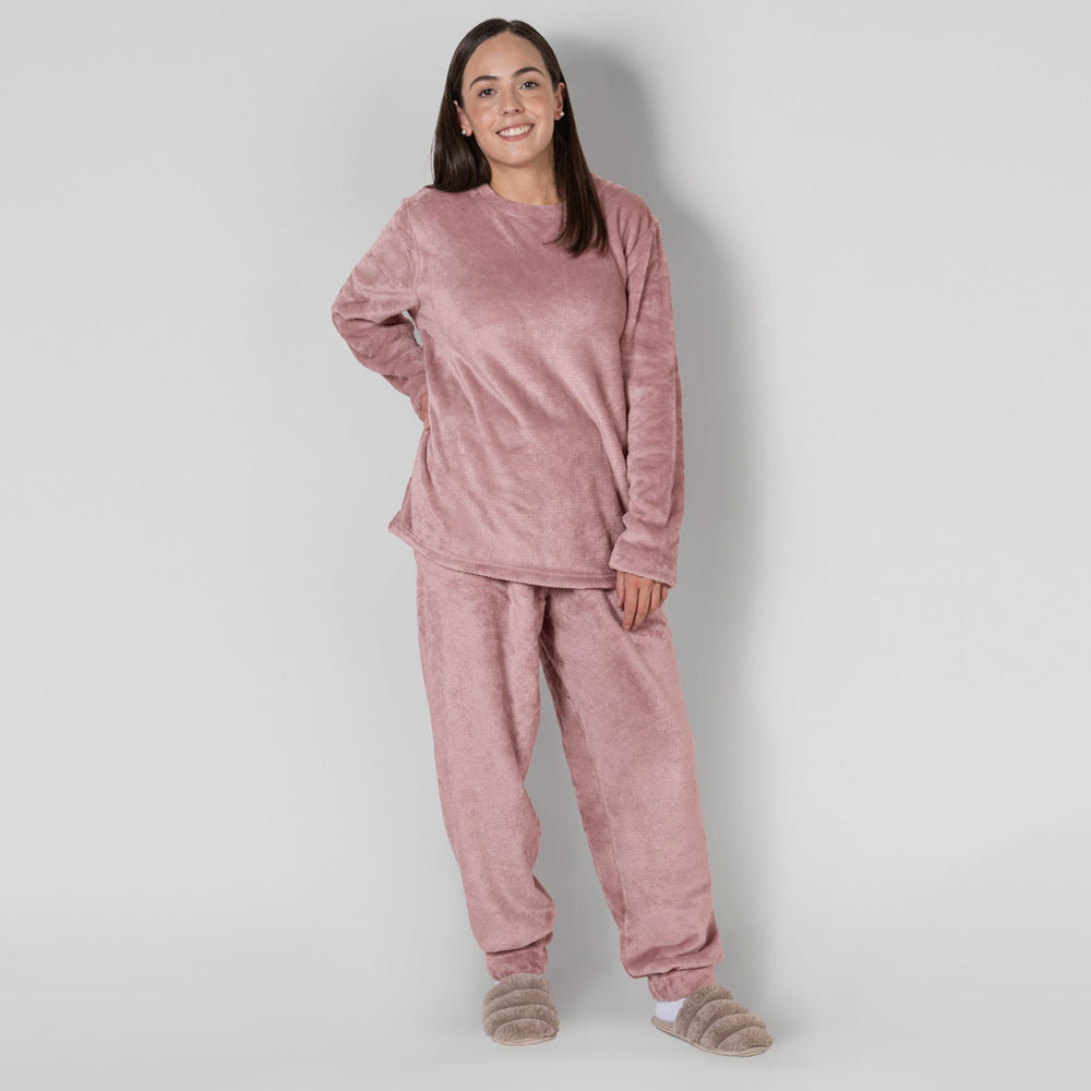 PIJAMA LILA MED/CH