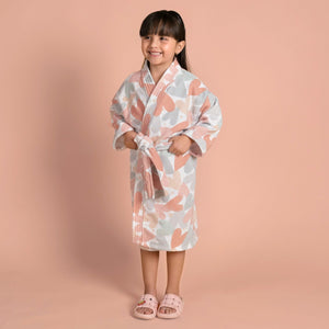 Bata De Baño Tulum Corazones INFANTIL