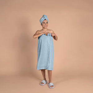 Salida De Baño Tulum Azul UNITALLA