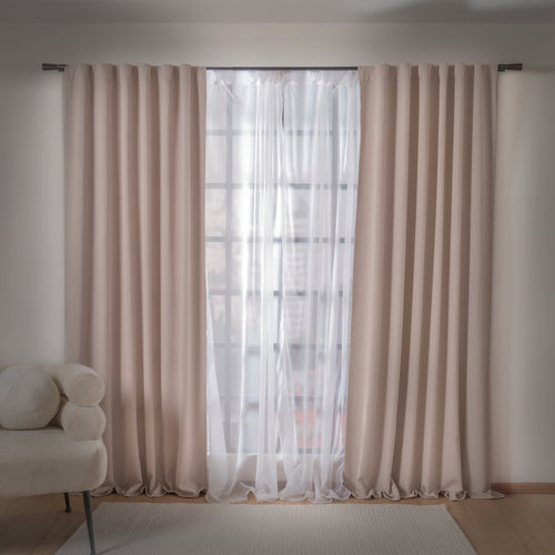 Cortinas Blackout Catania Sweet Pink CORTA