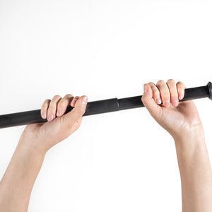 Accesorio De Baño Tubo Negro 1,05 A 1,83