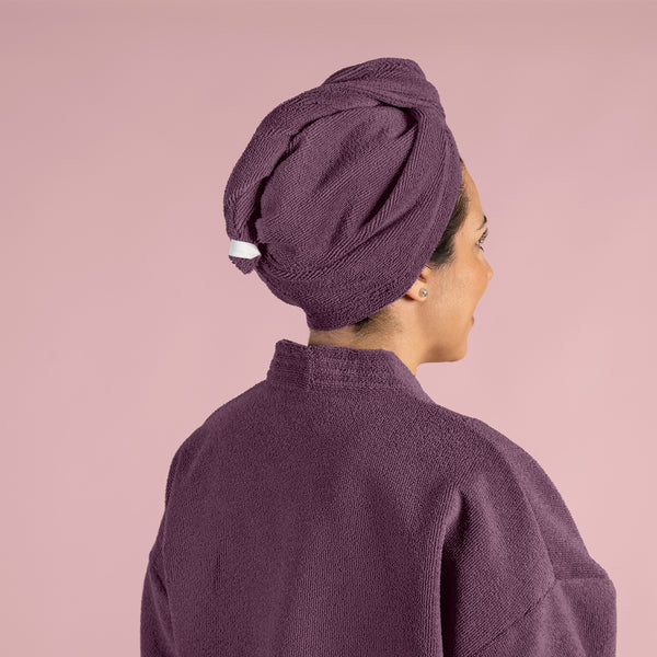 Toalla Para Cabeza Tulum Berry UNITALLA