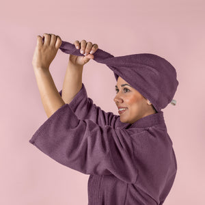 Toalla Para Cabeza Tulum Berry UNITALLA