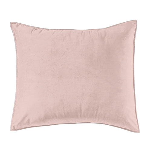 Funda De Almohada Velvet Soft Pink EUROPEA XL