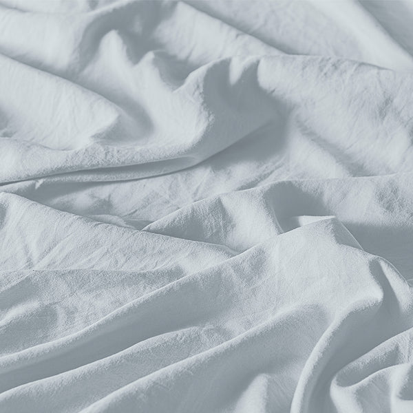 Sábanas Viasoft Washed Blue KING SIZE