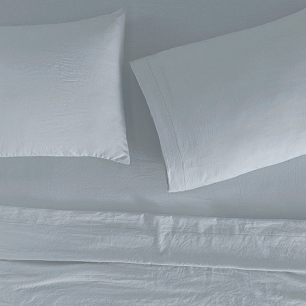 Sábanas Viasoft Washed Blue KING SIZE