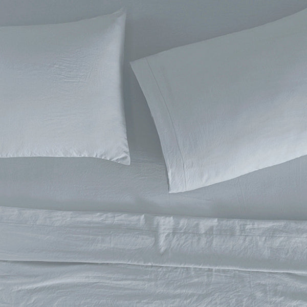 Sábanas Viasoft Washed Blue KING SIZE