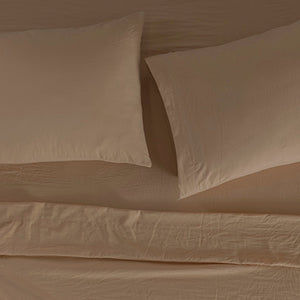Sábanas Viasoft Washed Latte KING SIZE
