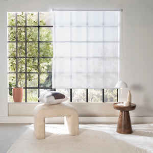 Cortina Enrollable Blanco 1,30 X 1,50