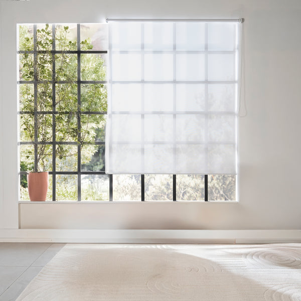 Cortina Enrollable Blanco 1,30 X 1,50