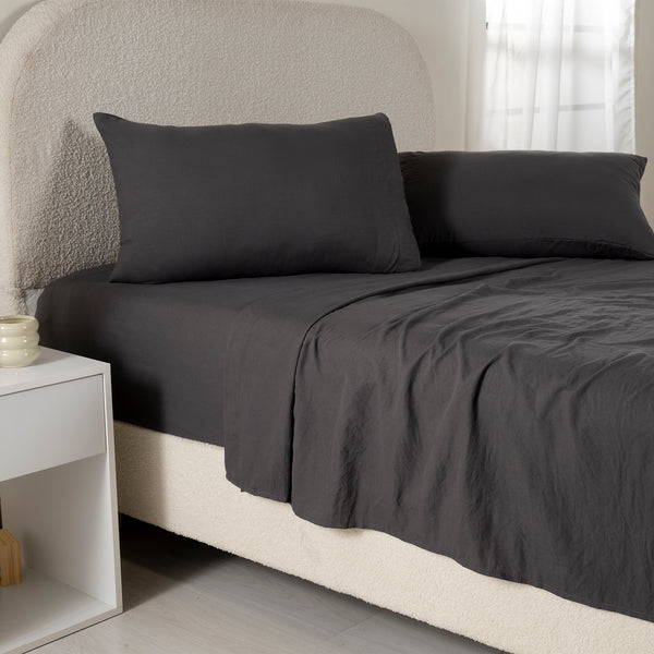 Sábanas Viasoft Washed Magnet QUEEN SIZE