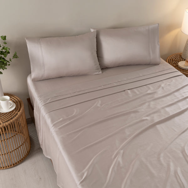 Sábanas Tencel Gray KING SIZE