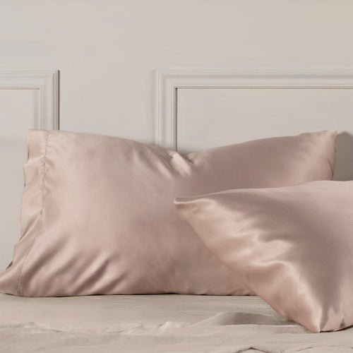 Fundas De Almohada Satín Sweet Pink STD
