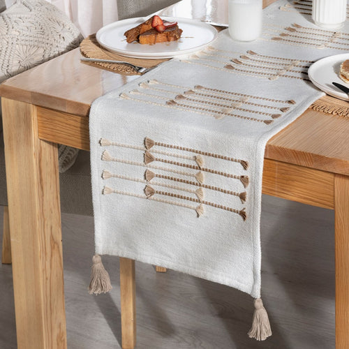 Camino De Mesa Mumbai Marfil MEDIANO