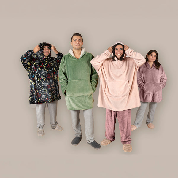 Winter Hoodie Sweet Pink UNITALLA