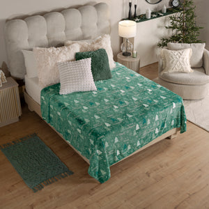 Cobertor Ligero Christmas Tree KING SIZE/QUEEN SIZE XL