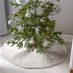 Adorno Navideño Pie De Árbol Frosty UNITALLA