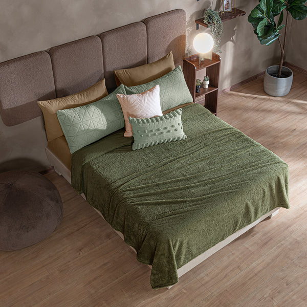Cobertor Ligero Olivo
