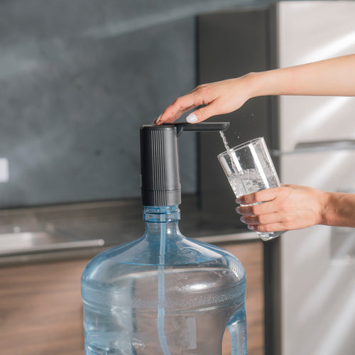 Dispensador De Agua Negro UNITALLA