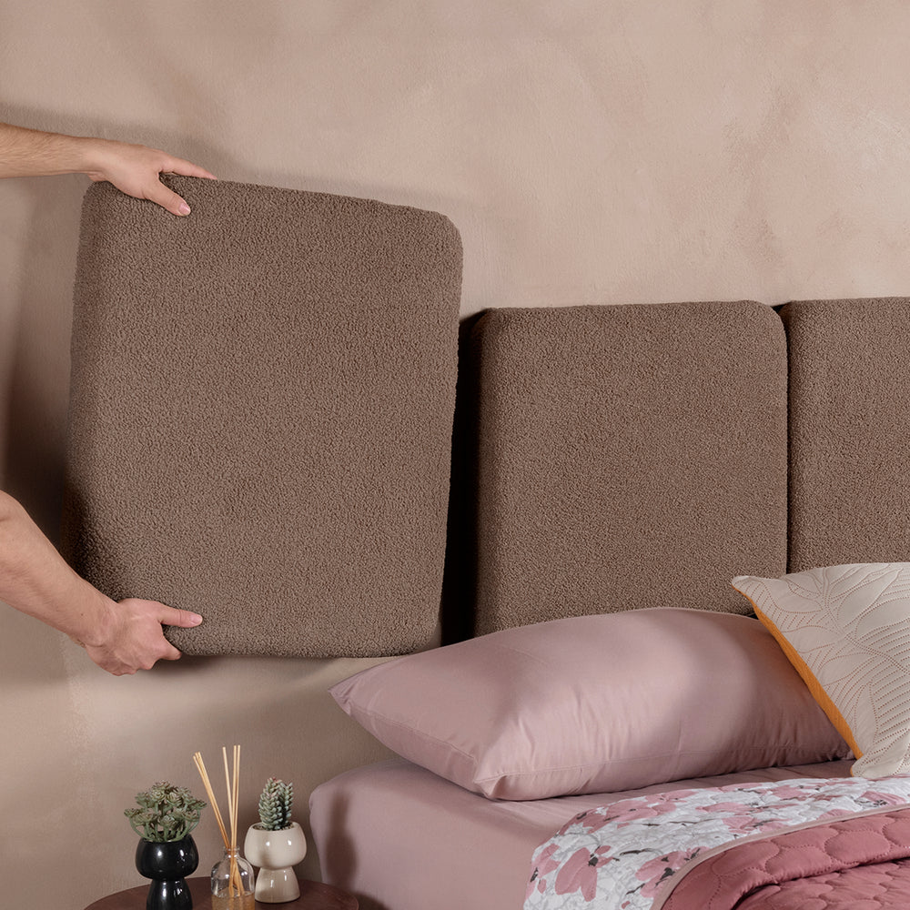 Panel Cabecera Bucle Latte