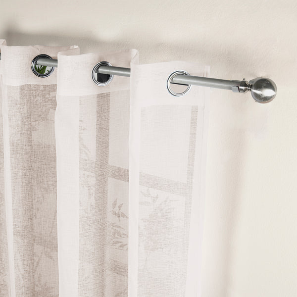 Cortinas Viena Argolla Beige LARGA