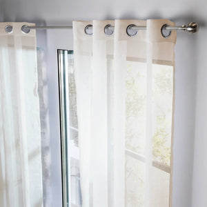 Cortinas Viena Argolla Beige