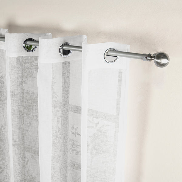 Cortinas Viena Argolla Blanco LARGA