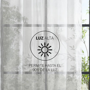 Cortinas Viena Argolla Blanco