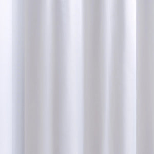 Cortinas Translúcidas Argolla Tergal Blanco LARGA